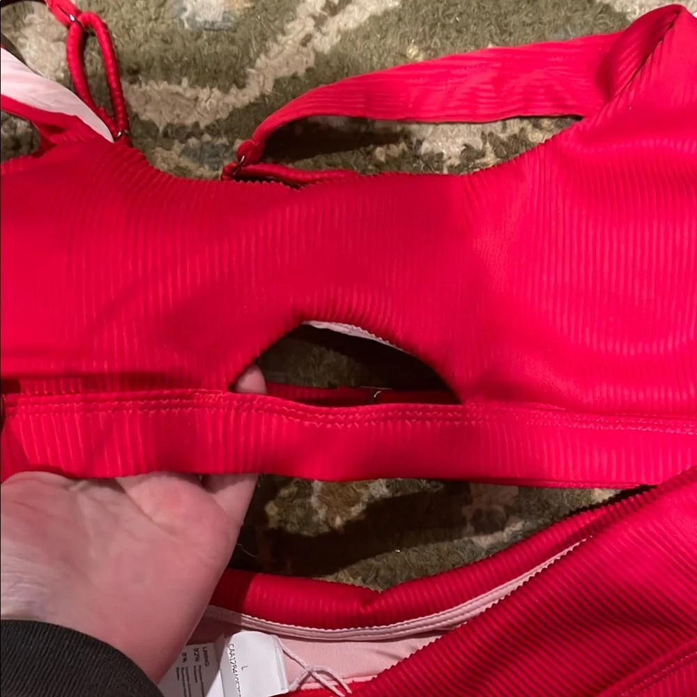 Red Bikini Set - Picture 4 of 5